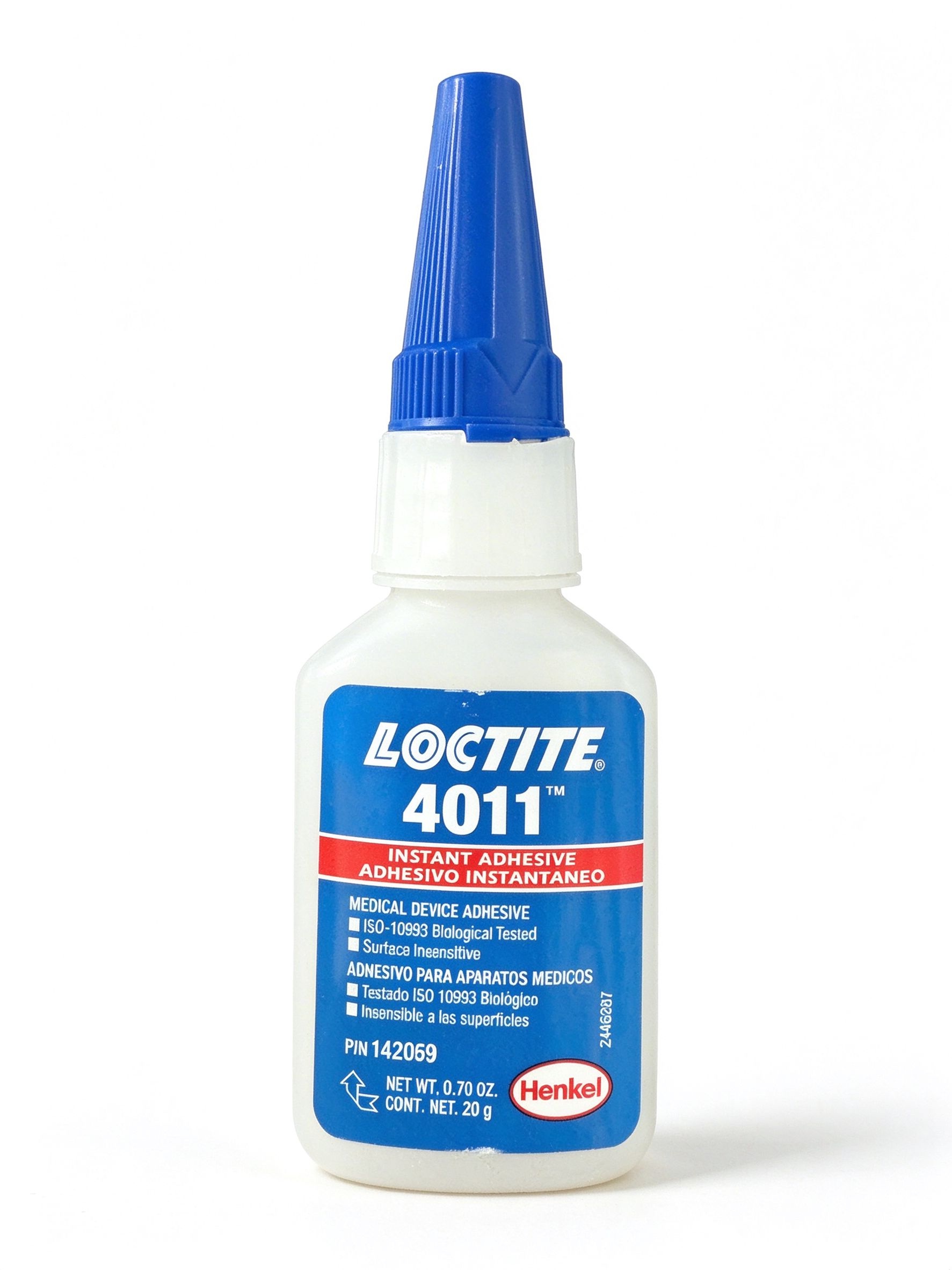 乐泰LOCTITE 4011 工业批量装配瞬干胶，生产线高节拍快速固化 上海苏州杭州宁波现货