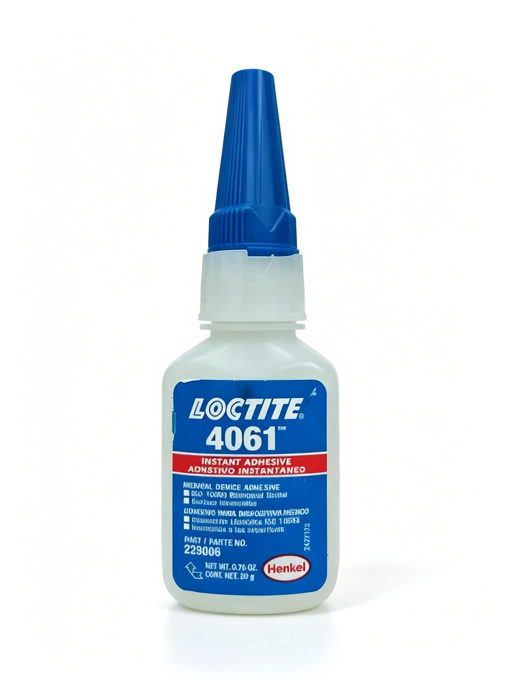 乐泰LOCTITE 4061 阻燃配方工业瞬干胶，满足阻燃安全要求 上海苏州杭州宁波现货