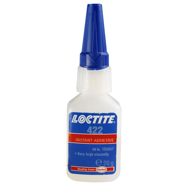 乐泰LOCTITE 422 耐高温瞬干胶，较高工作温度下保持粘接强度 上海苏州杭州宁波现货